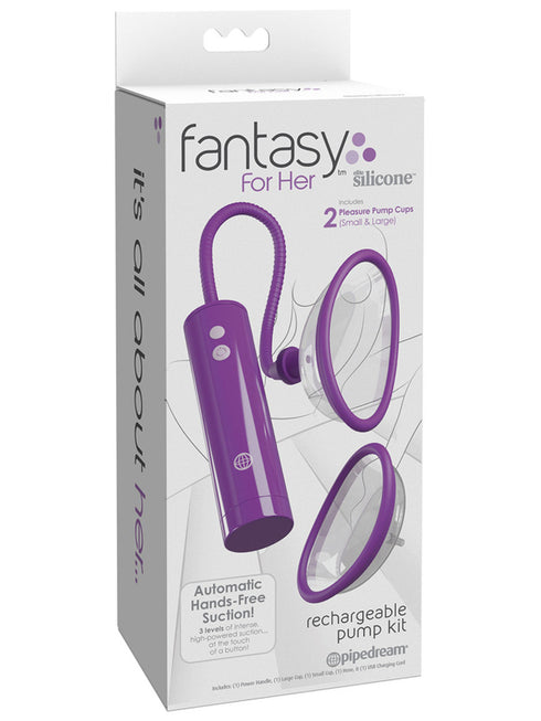 FANTASY FOR HER RECHARGEABLE PLEASURE PUMP KIT
